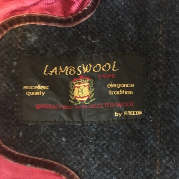 Zara Lambswool Blazer with Hand Embroidered Rose - Picture 5 of 6